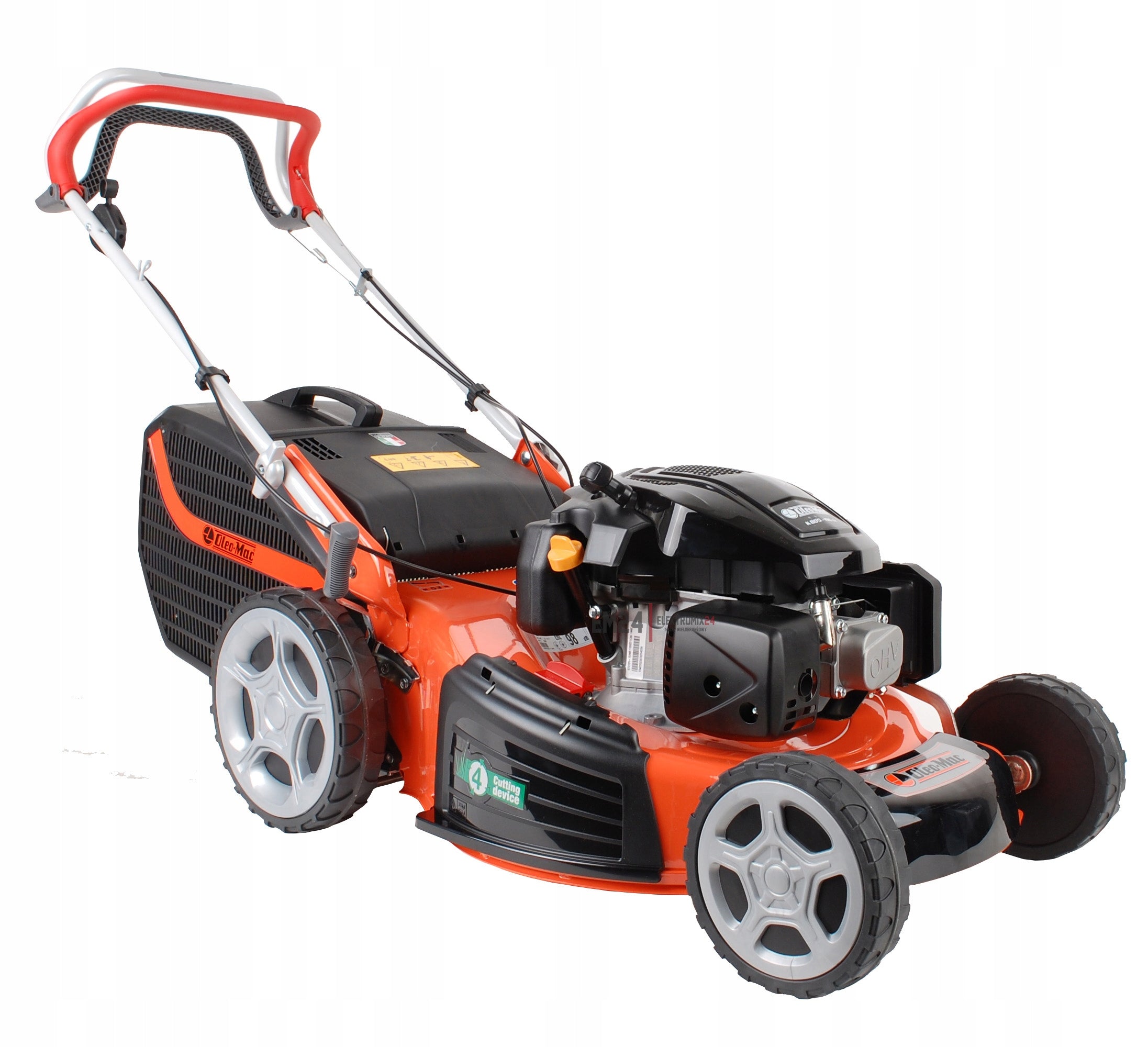 DIESEL MOWER WITH DRIVE OLEO-MAC GV 53 TK 196CM3 6,5KM 51CM ITALIAN Brand Oleo-Mac