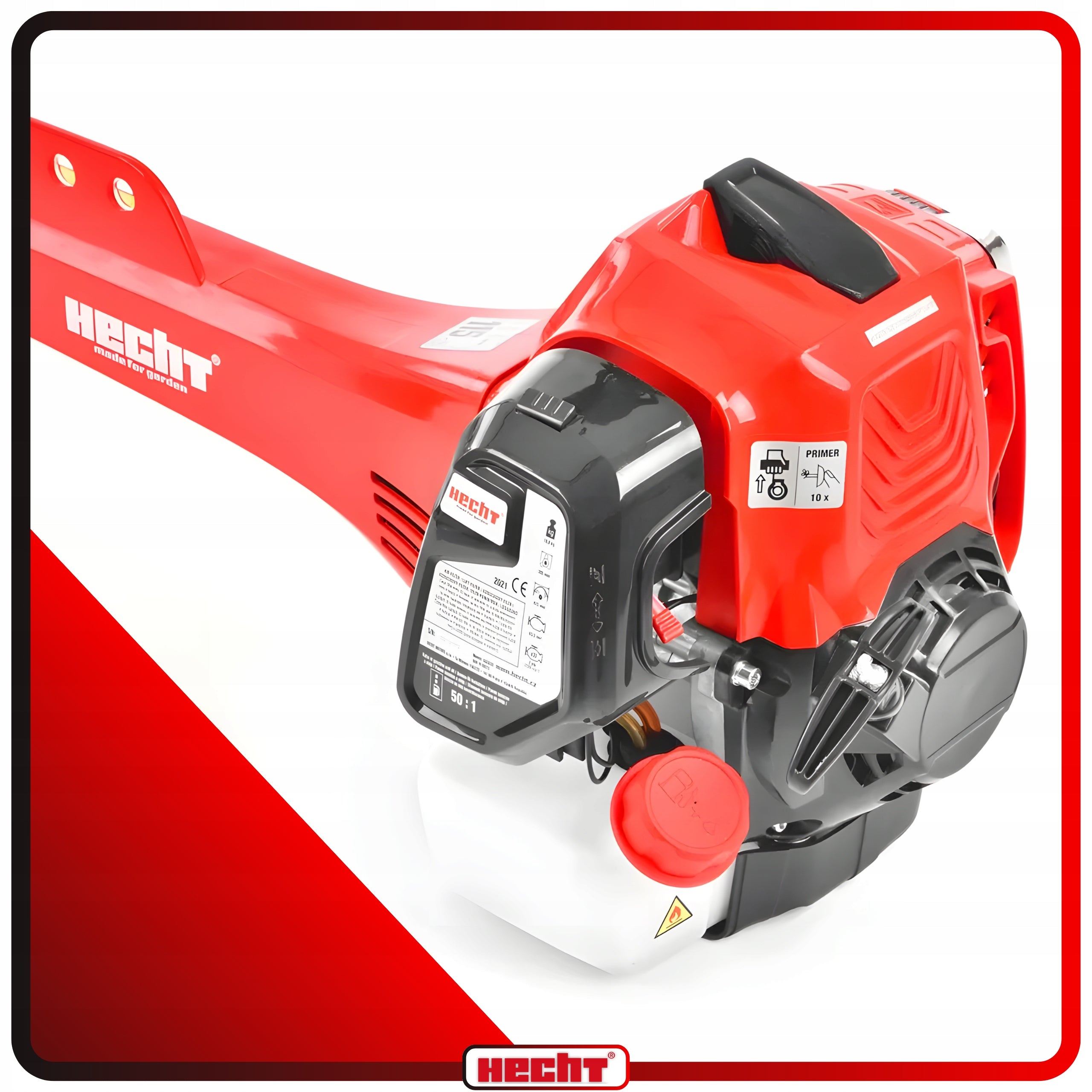 DIESEL SCYTHE HECHT163 PROFI TWO-STROKE ENGINE WITH A POWER OF 3,1 KM HEAD DISC Brand Hecht