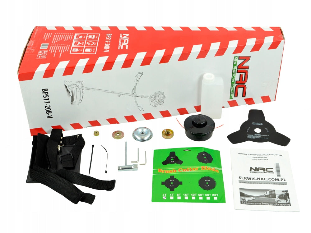 DIESEL SCYTHE NAC POWER 2.3 KM CUTTING DISC 25,5 CM LINE HEAD 42 CM Manufacturer code 40169