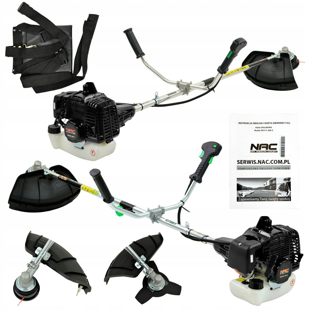 DIESEL SCYTHE NAC POWER 3 KM INCLUDED CUTTING DISC + SPLIT ROLLER LINE