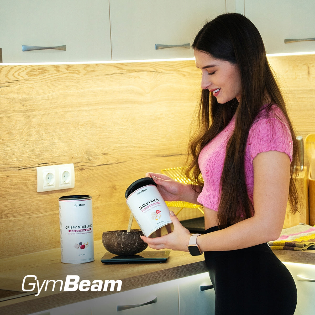 DIETARY FIBER BLEND WITHOUT SUGAR HEALTHY DIGESTION DIET 240g GymBeam Brand GymBeam