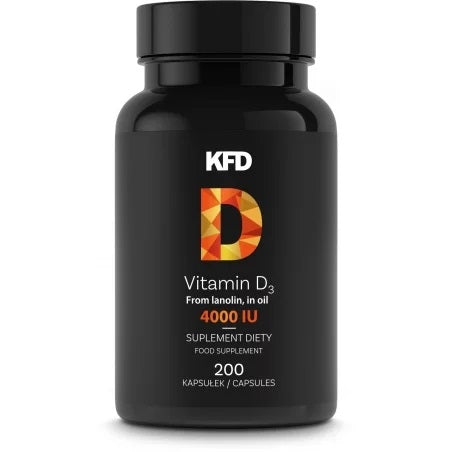 DIETARY SUPPLEMENT KFD Vitamin D3 4000 IU ON THE BONE JOINTS POWER 200 CAPS