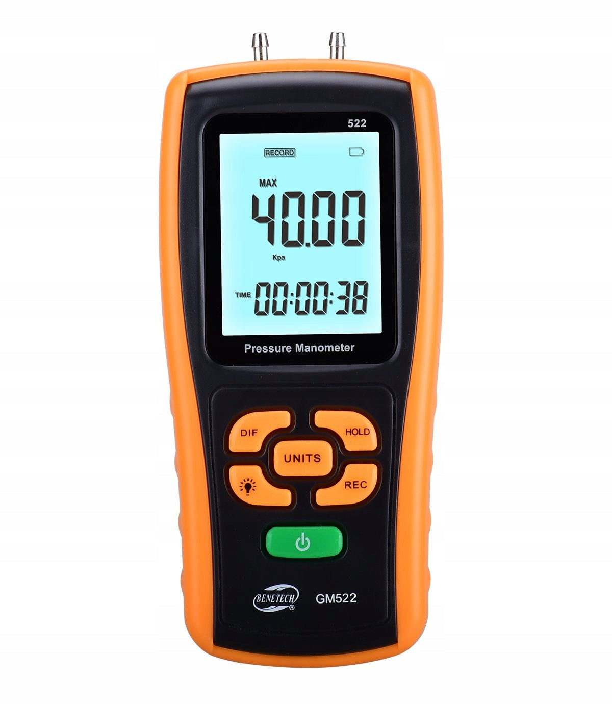 DIFFERENTIAL PRESSURE GAUGE DIGITAL PRESSURE TESTER VACUUM USB 1 BAR Manufacturer code GM522