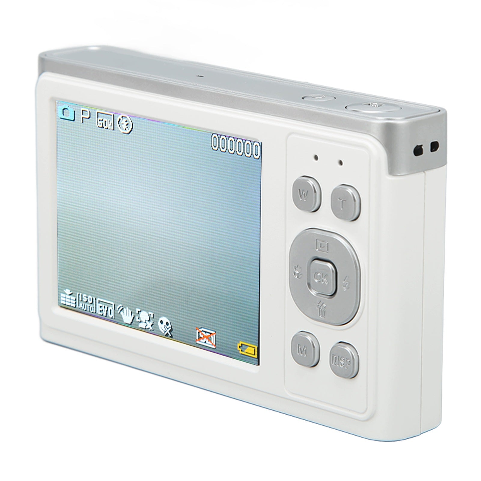 DIGITAL CAMERA 4K 2.88" HD MIRRORLESS AF 16X ZOOM 50MP WHITE