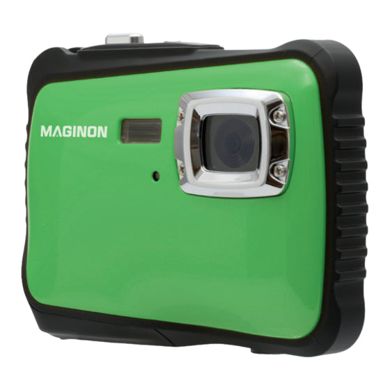 DIGITAL CAMERA 5MP 8x ZOOM HD AAA BATTERIES USB PHOTOS VIDEOS CASE GREEN