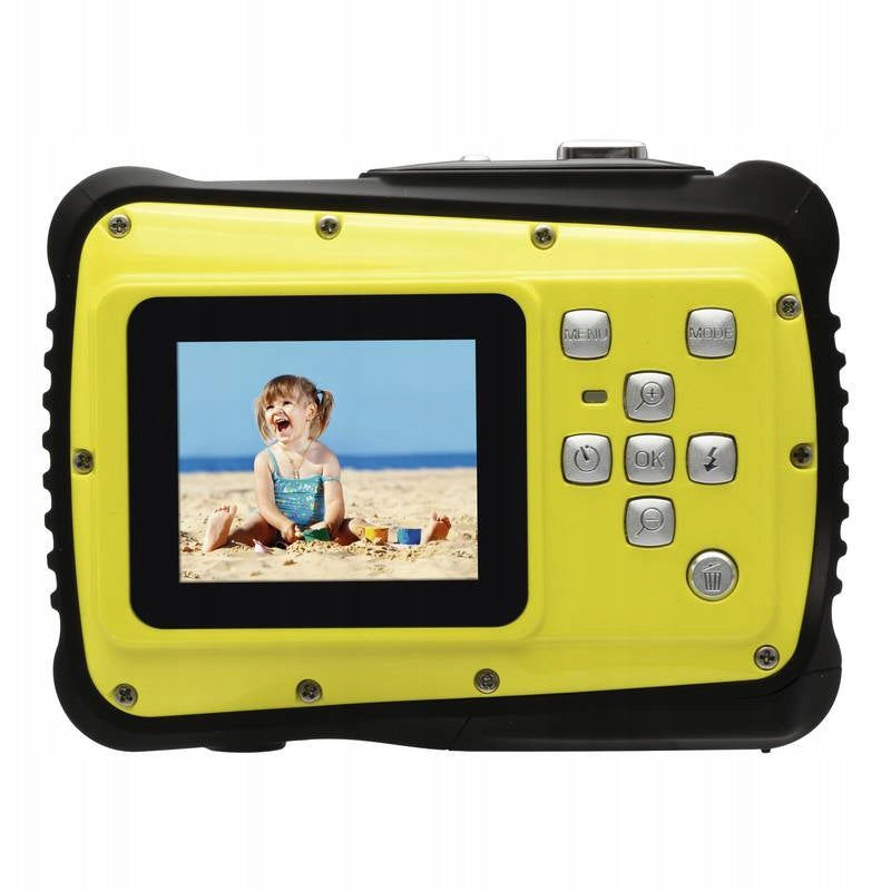 DIGITAL CAMERA 5MP 8x ZOOM HD AAA BATTERIES USB PHOTOS VIDEOS CASE YELLOW EAN (GTIN) 4048805100606