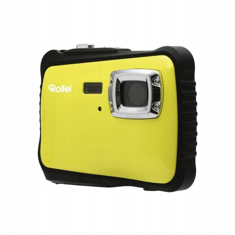 DIGITAL CAMERA 5MP 8x ZOOM HD AAA BATTERIES USB PHOTOS VIDEOS CASE YELLOW