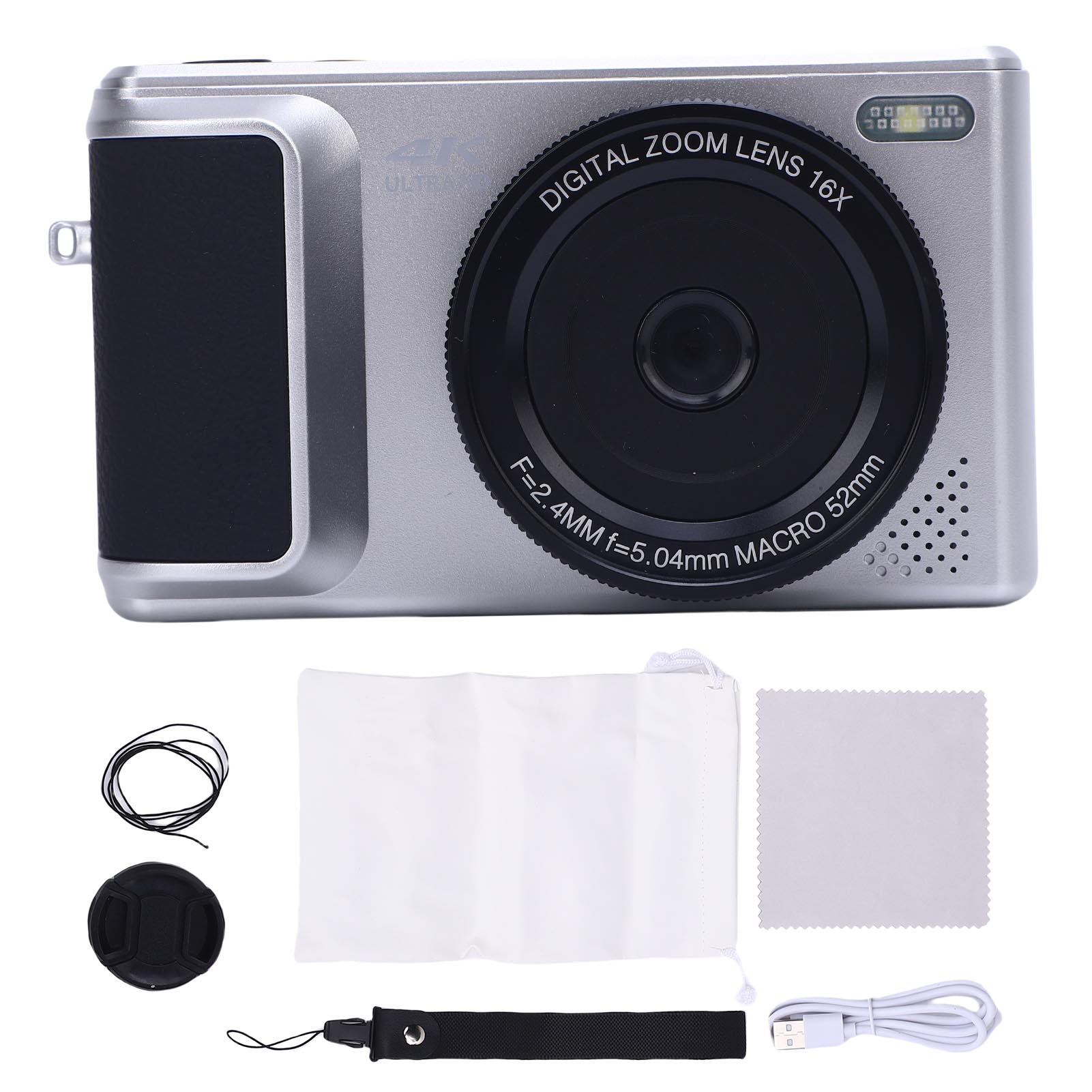 DIGITAL CAMERA COMPACT CAMERA 64MP 4K 16XZOOM VIDEO Packaging status original