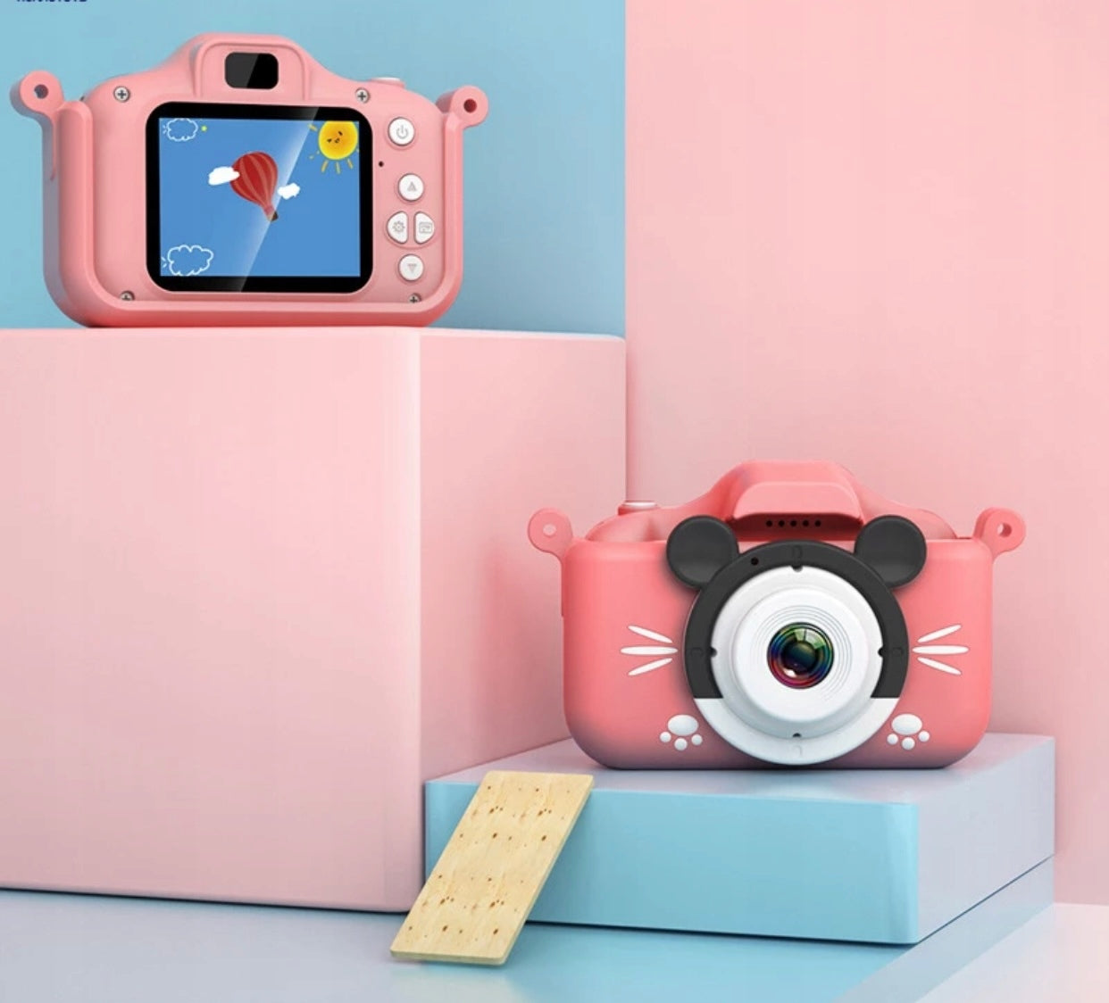 DIGITAL CAMERA FOR CHILDREN, CHILDREN'S PHOTOGRAPHY, FULL HD, MOUSE, GIRLS Brand Roneberg
