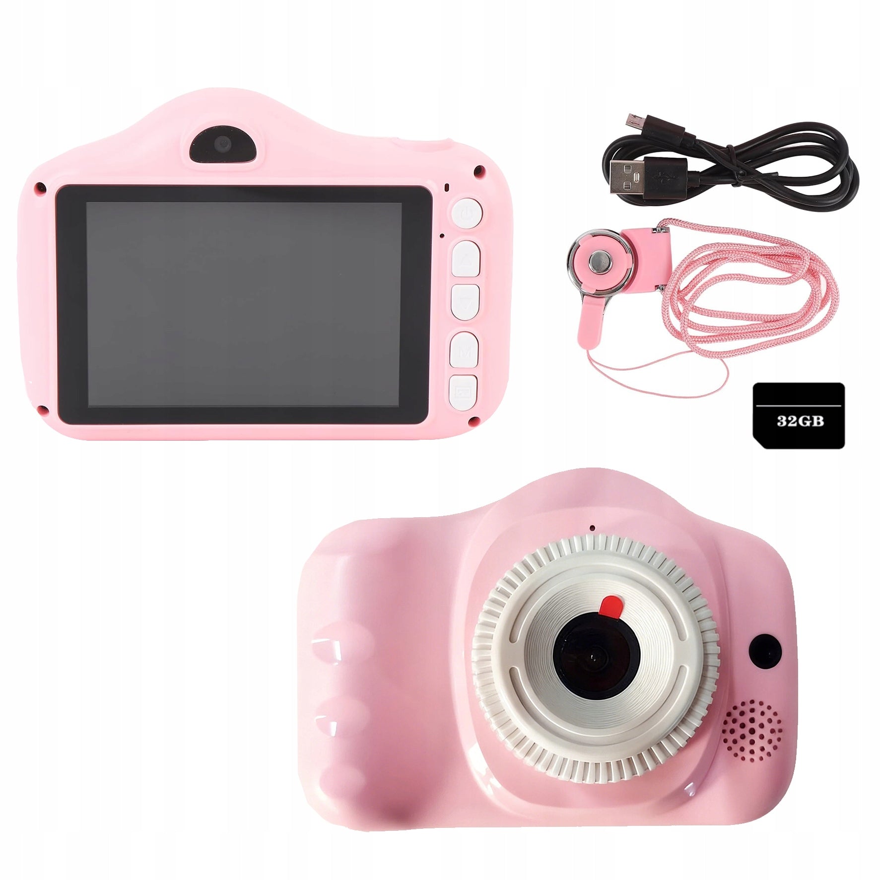 DIGITAL CAMERA FOR CHILDREN FULL HD 28mpx GAME CAMERA |Gift + 32GB CARD