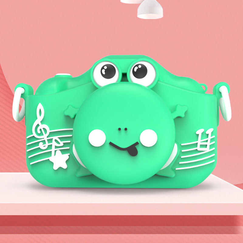 DIGITAL CAMERA FOR CHILDREN GAMES + CARD 32GB FROG SELFIE Packaging status original