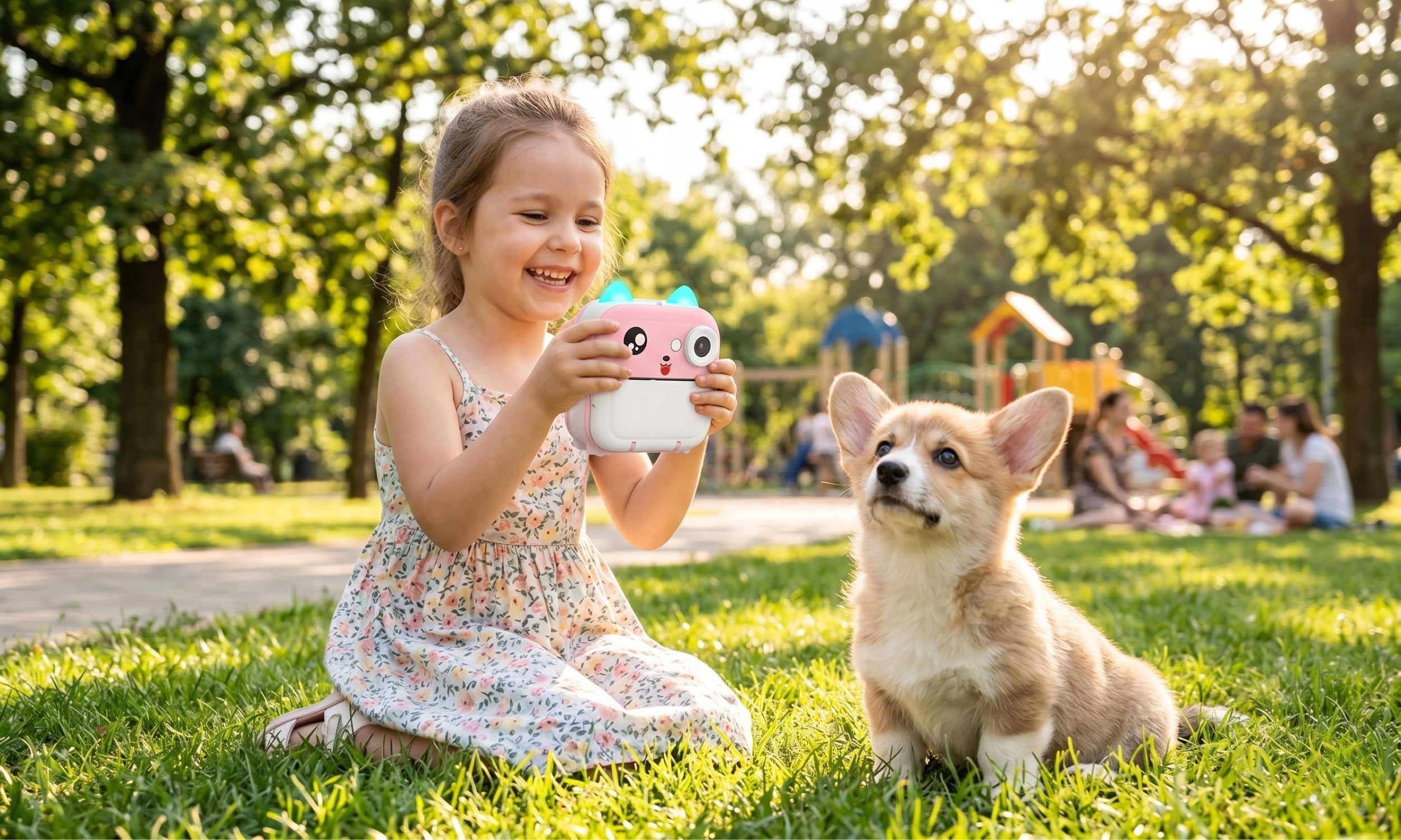 DIGITAL CAMERA FOR CHILDREN INSTANT PRINT MINI PRINTER + 13 ROLLS Manufacturer code APARAT NATYCHMIASTOWY DLA DZIECI Z DRUKARKĄ