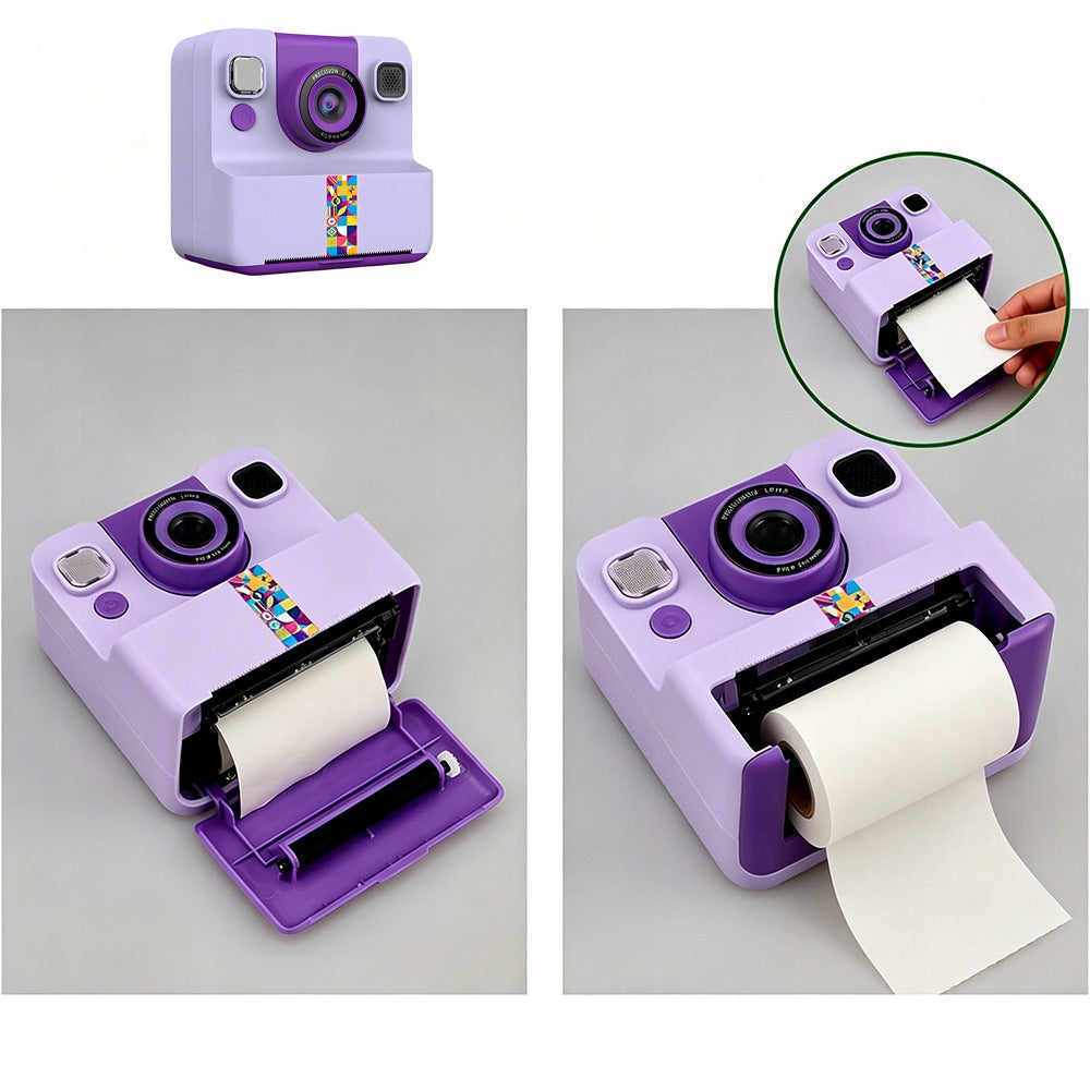 DIGITAL CAMERA FOR CHILDREN INSTANT PRINTING 24Mpx + 5 ROLLS CARD 32GB Brand no brand