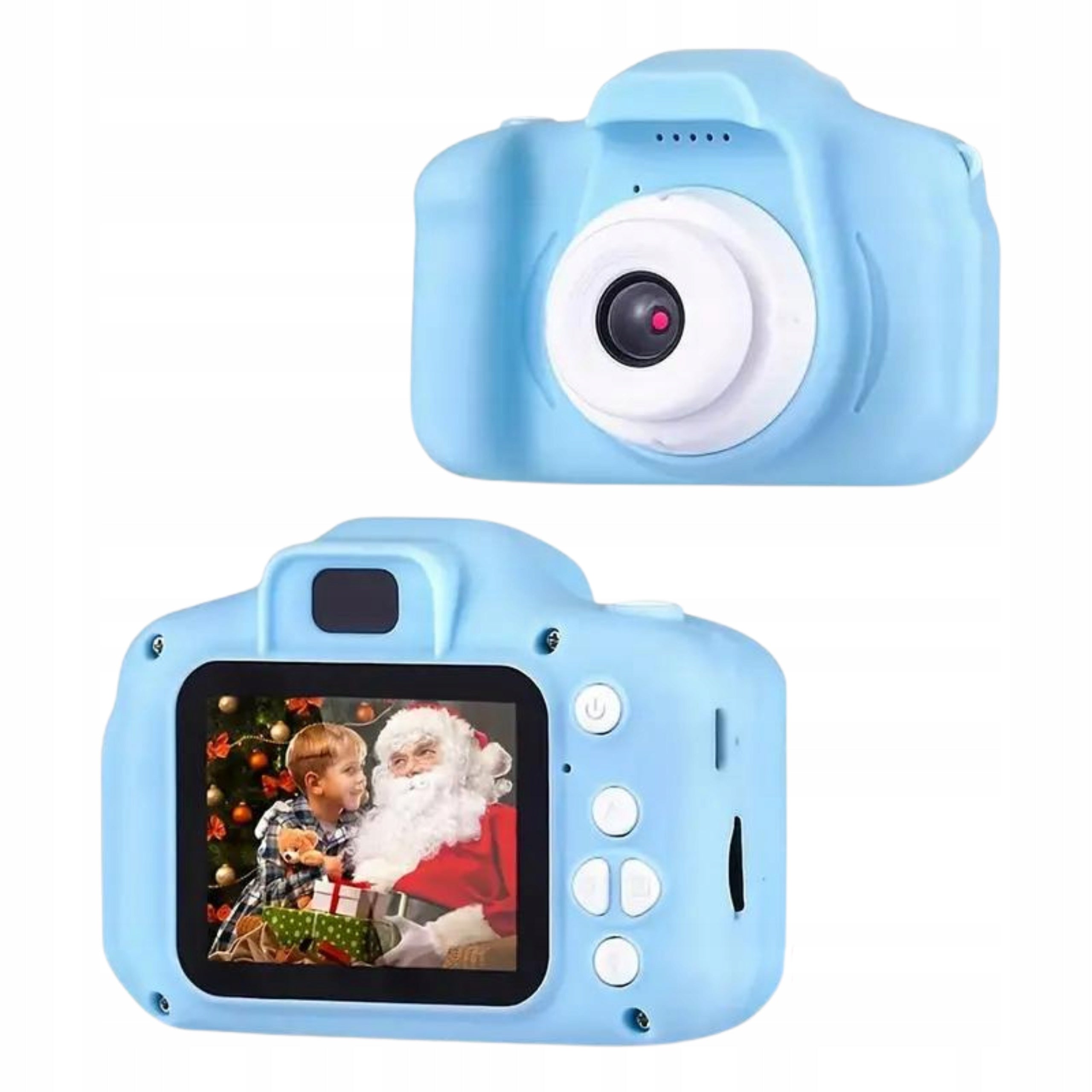 DIGITAL CAMERA FOR KIDS 1080p GAMES HOUSING BLUE KITTEN Color blue