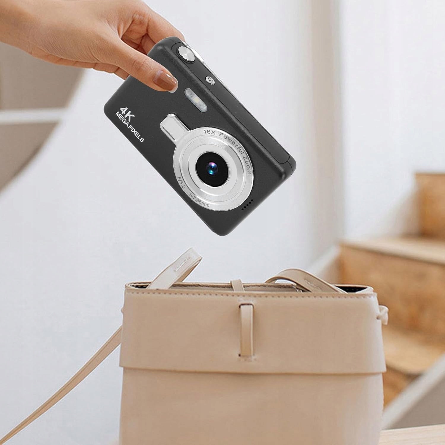 DIGITAL CAMERA GOSHYDA 16X COMPACT 12MP VIDEO CAMERA SCREEN 2,4'' HIT Packaging status original