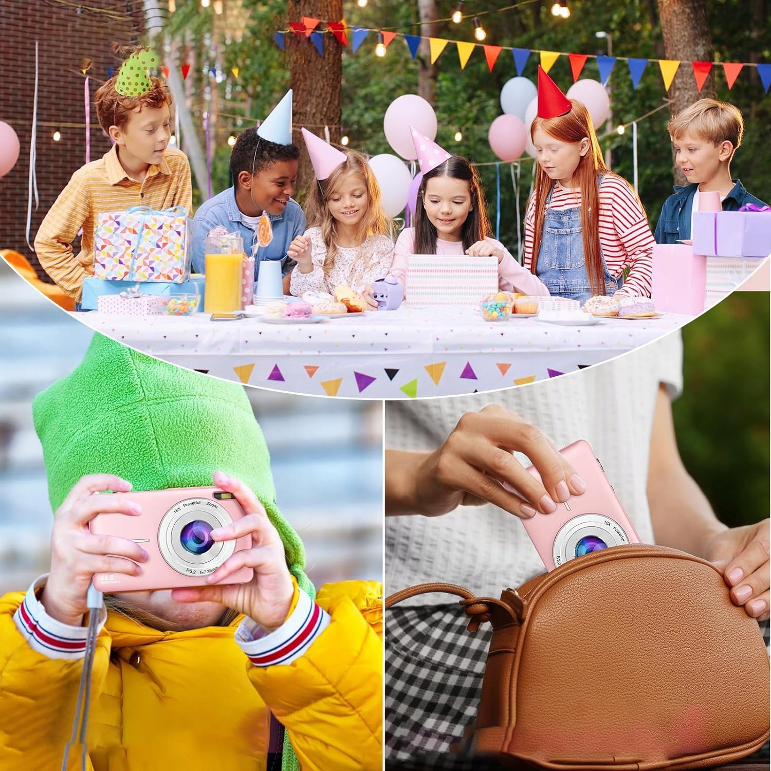 DIGITAL CAMERA HD 1080P 44MP FULL HD IMAGE STABILIZATION 32GB ZOOM 16X Brand no brand