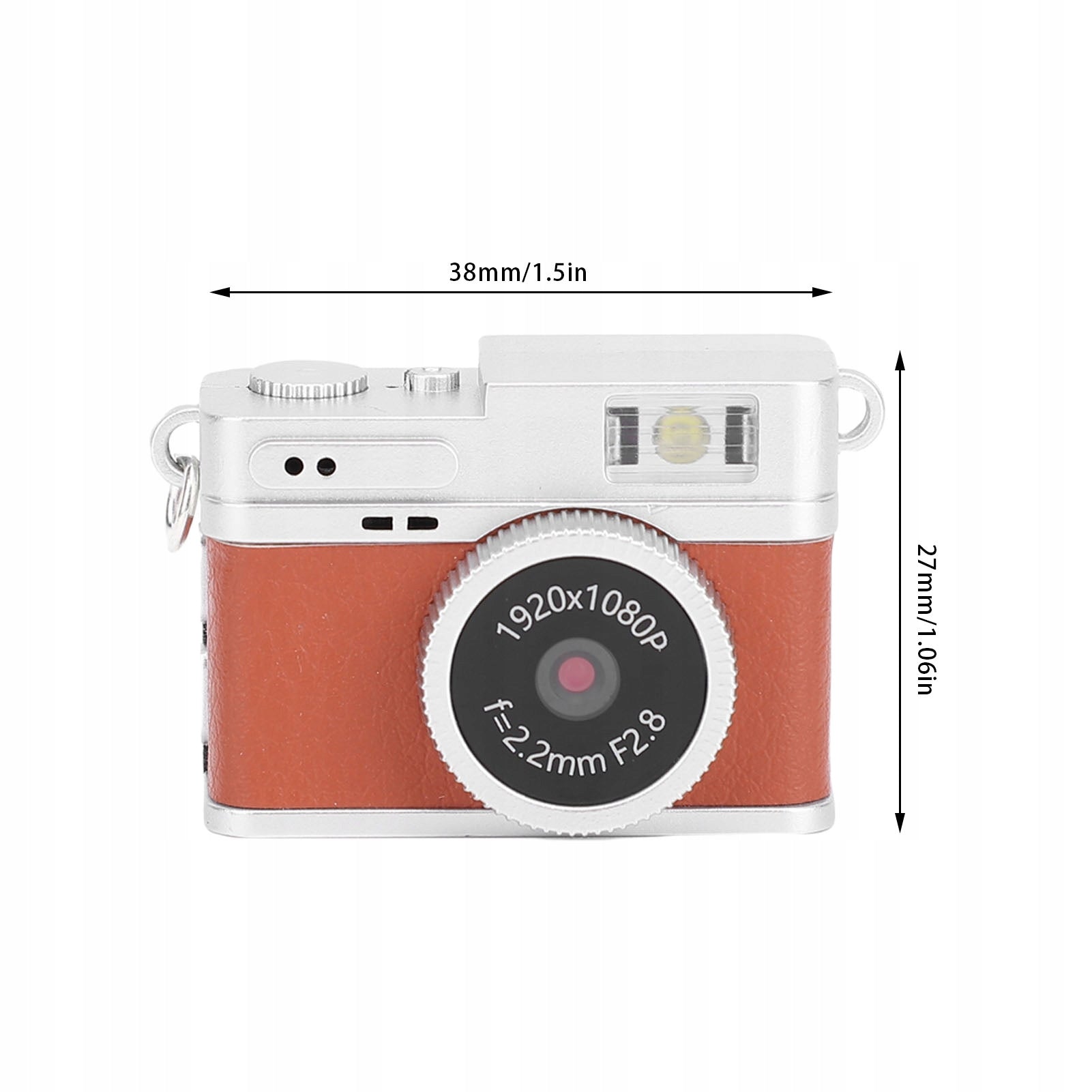 DIGITAL CAMERA WITH KEYRING AND CHAIN Model 2214