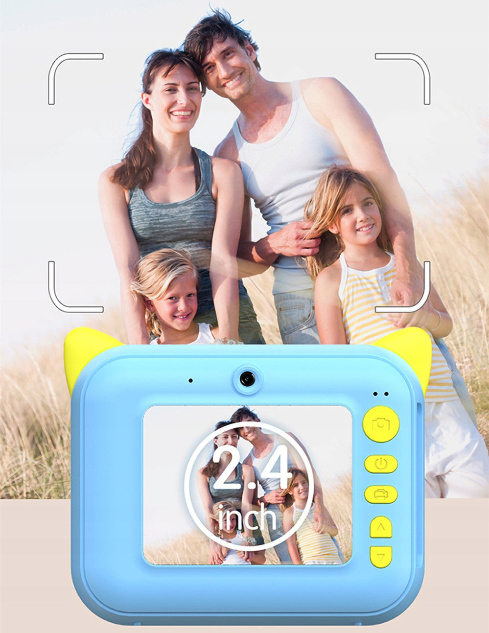 DIGITAL CAMERA WITH PRINTER FOR CHILDREN Resolution 12 Mpx