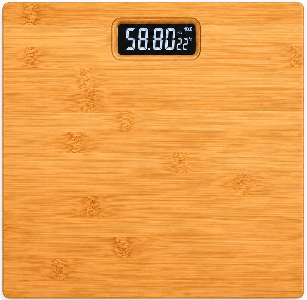 DIGITAL ELECTRONIC BATHROOM SCALE 180KG LCD PRECISION SLIM BATTERIES