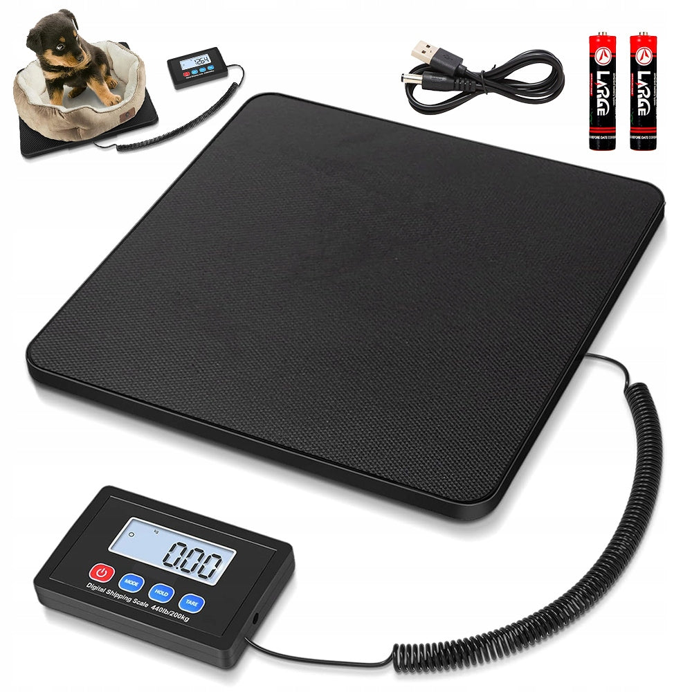 DIGITAL ELECTRONIC SCALE DUAL POWER SUPPLY 40G - 200KG HIGH PRECISION
