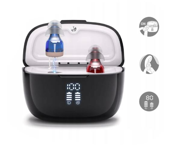 DIGITAL HEARING AID FOR ADULTS AND SENIORS VHP-1631 Packaging status original