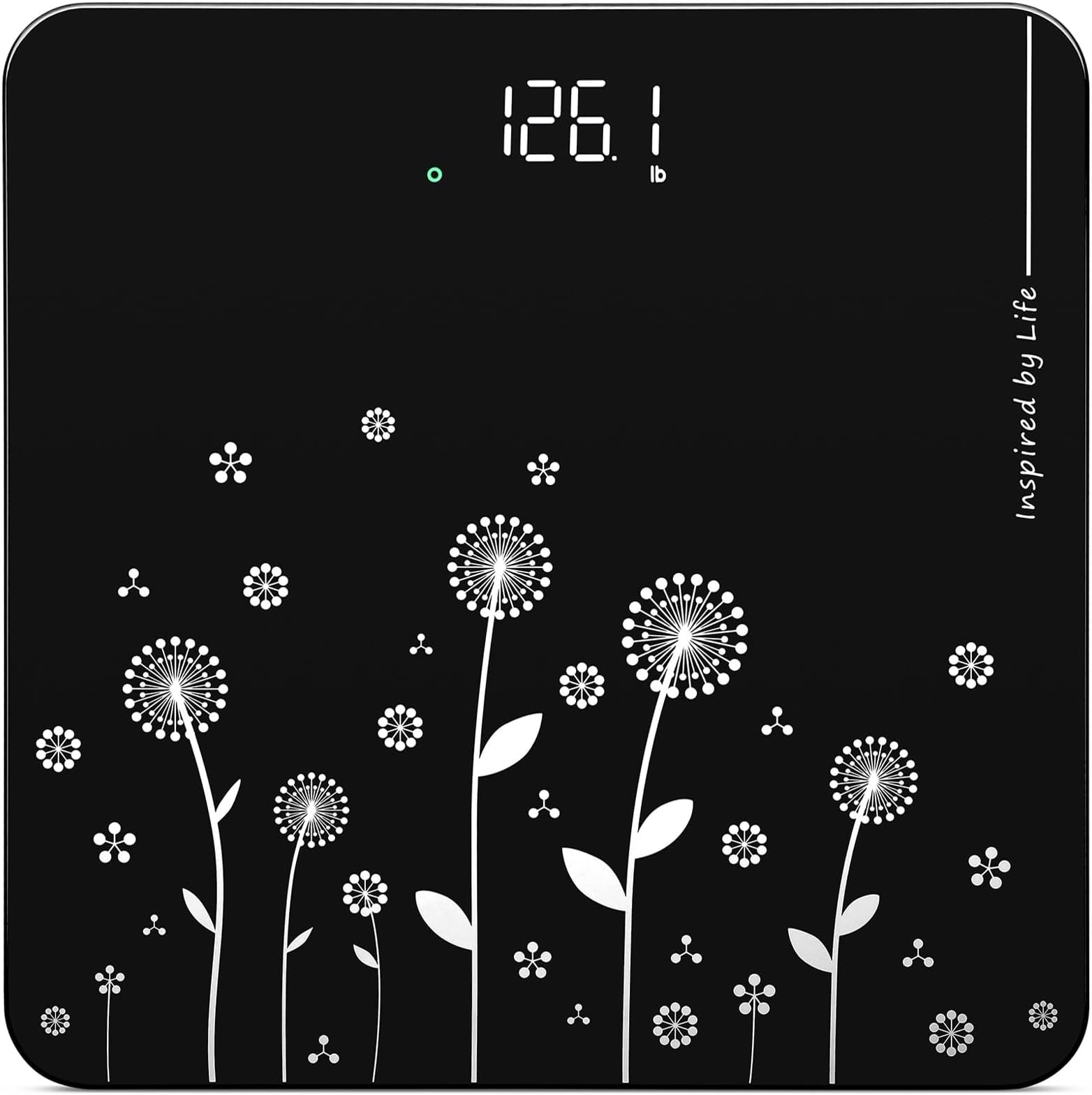 DIGITAL PERSONAL SCALE 182KG LED BATHROOM PRECISION GLASS
