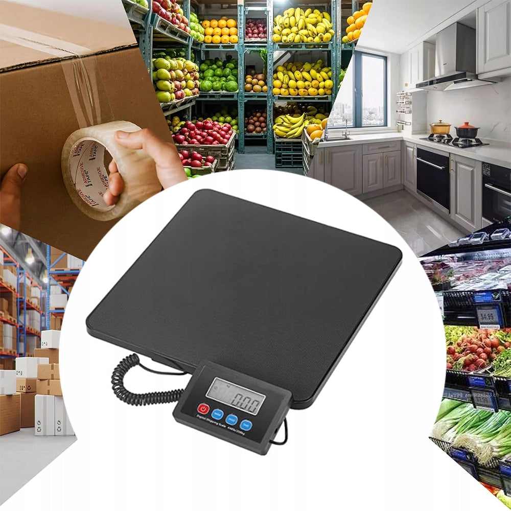 DIGITAL SCALE FOR ELECTRONIC PACKAGES LCD 40g-200kg WITH HOLD/TARA FUNCTION Manufacturer code 6TL1344BK1344