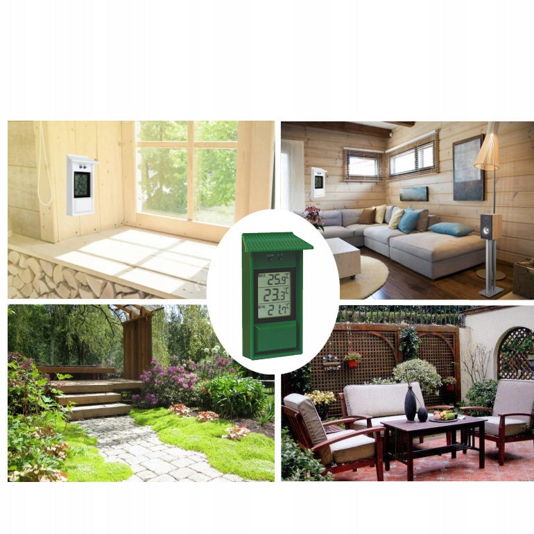 DIGITAL THERMOMETER OUTDOOR WATERPROOF TEMPERATURE METER Model 111121000321111