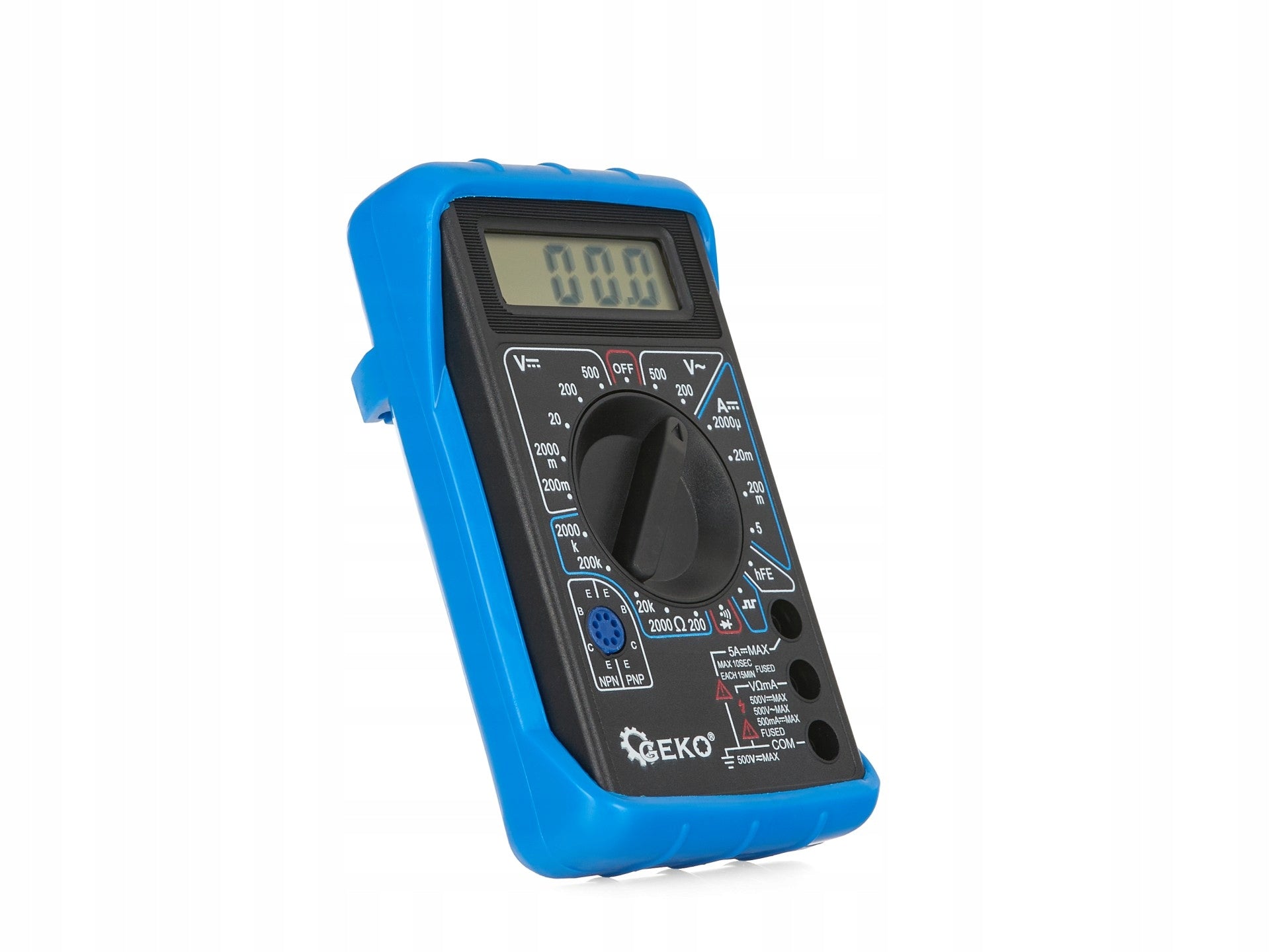 DIGITAL UNIVERSAL METER WITH BUZZER GEKO Brand Geko