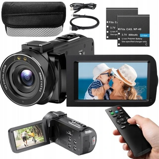 DIGITAL VIDEO CAMERA VLOGGING CAMERA 1080P 36MP 16X WITH NIGHT VISION