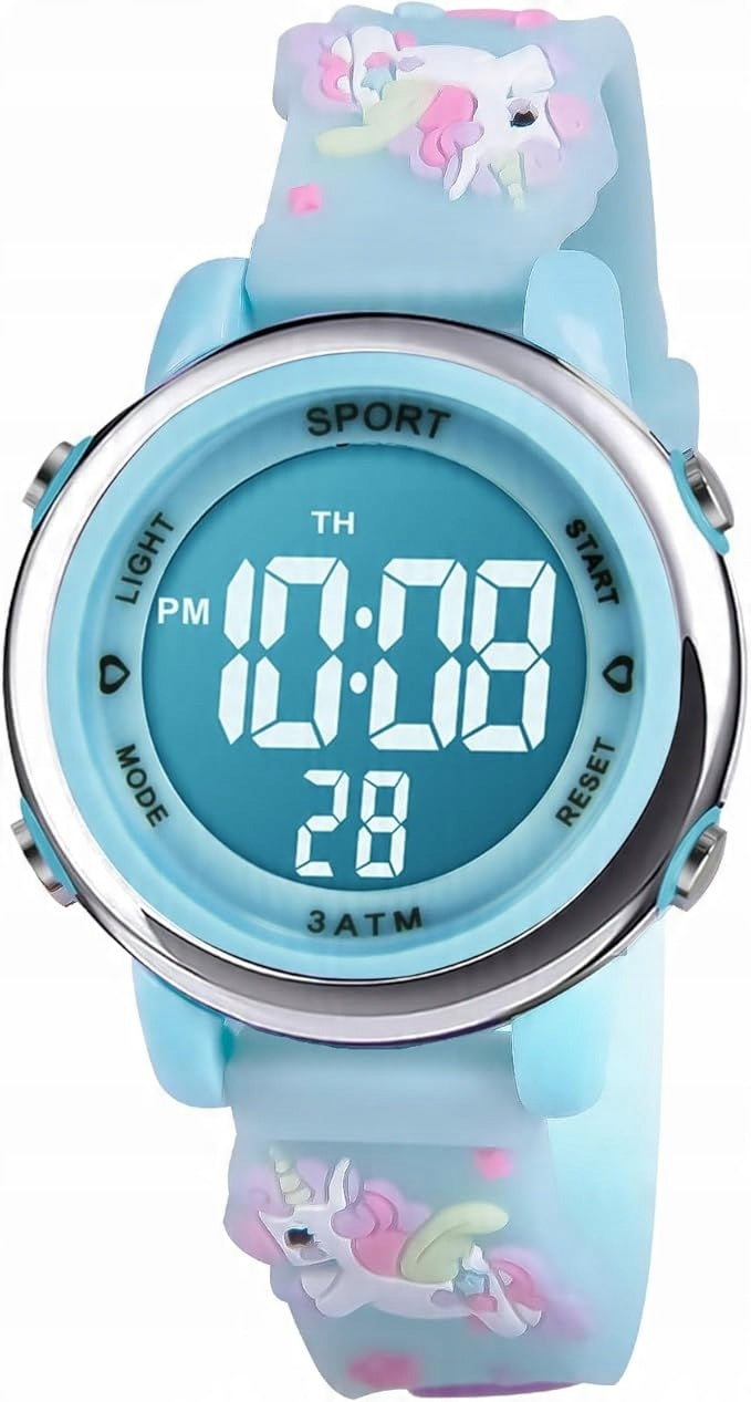 DIGITAL WATCH FOR GIRLS CHILDREN UNICORN LIGHT UNICORN LED