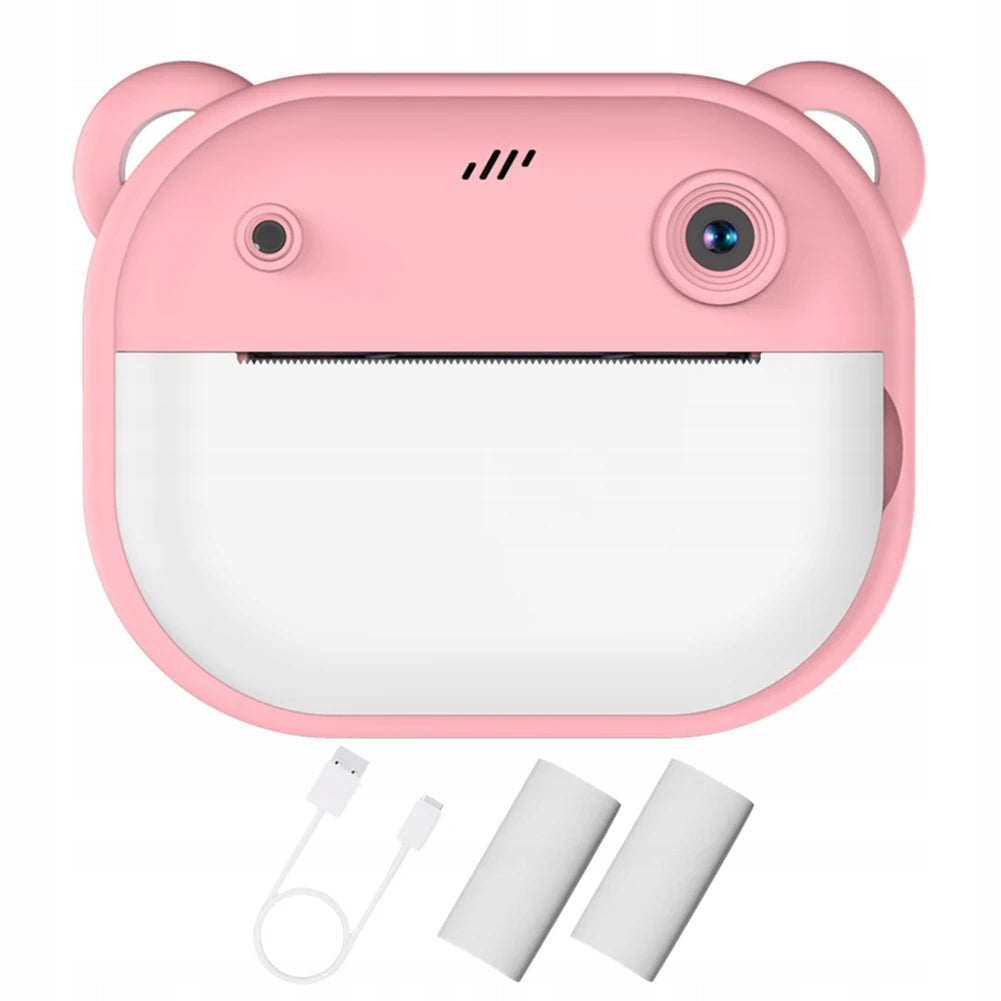 DIGITS Kids Camera With Bluetooth LCD Printer