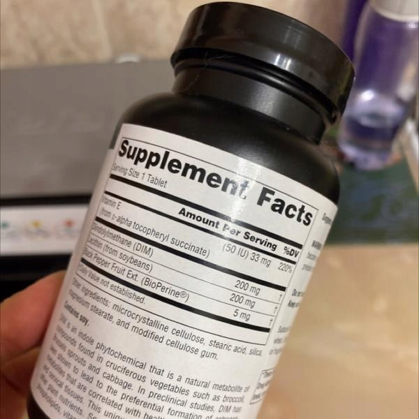DIM 200 Dietary supplement menopause USA 60 tab Brand Source Naturals