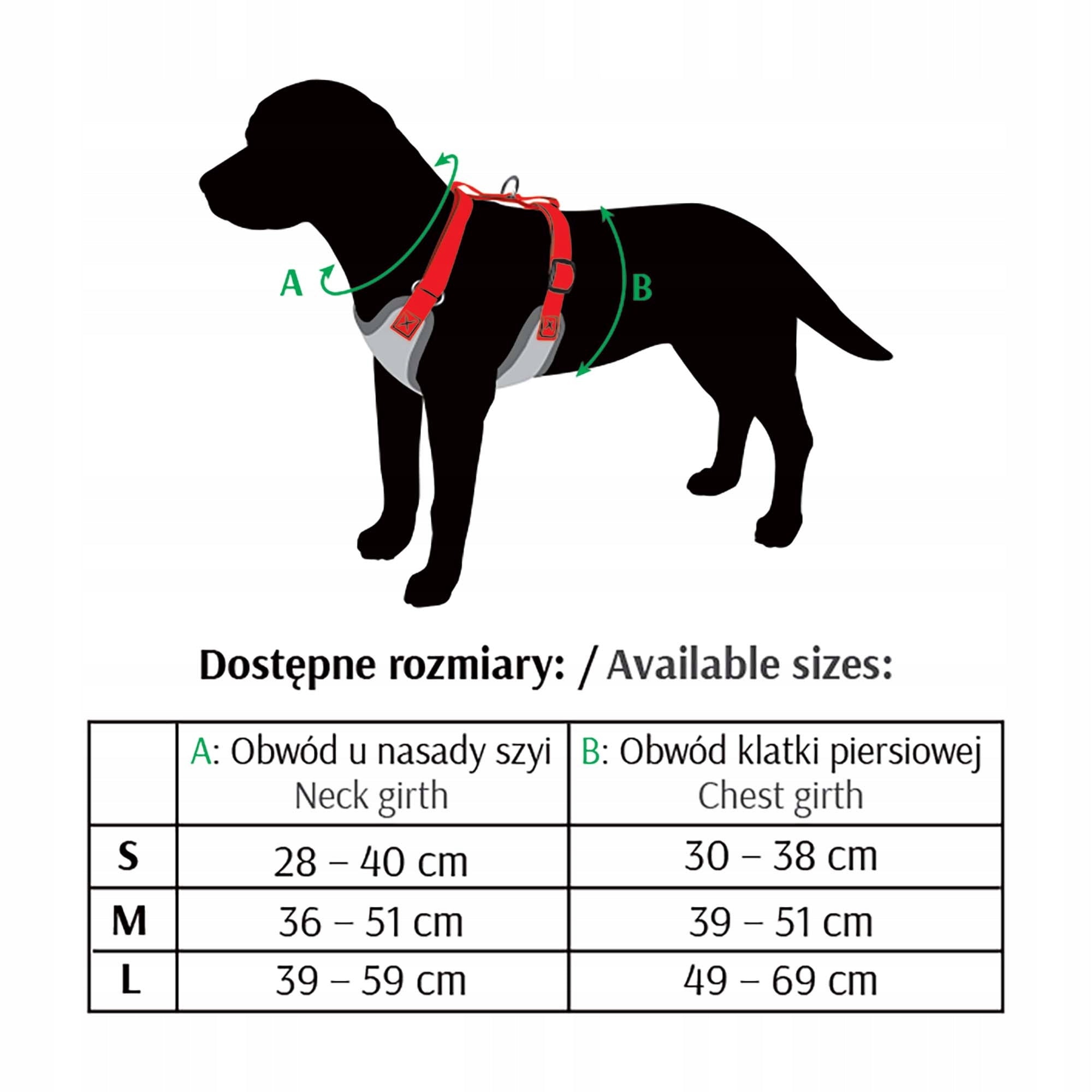 DINGO PRESSURE-FREE SUSPENDERS WITH ADJUSTABLE M BLACK Kind walking harness