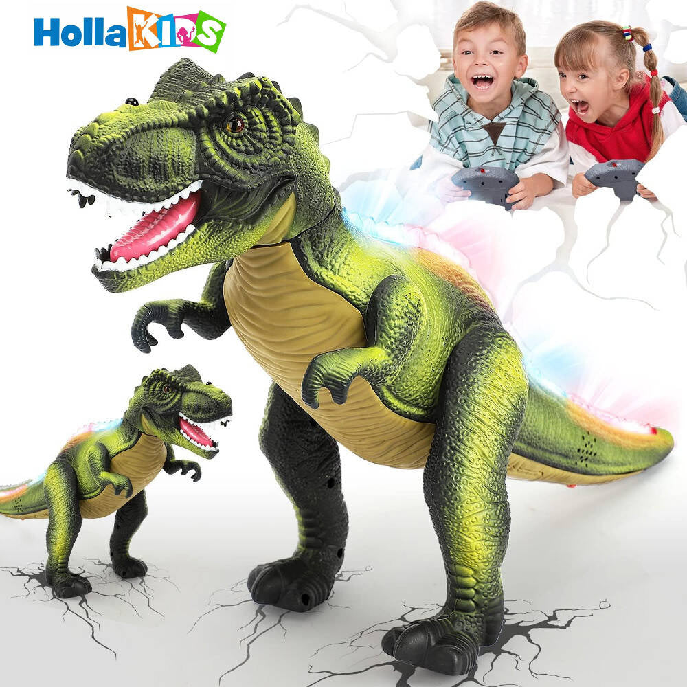 DINOSAUR REX REMOTE CONTROLLED SOUNDS LIGHT COMBAT MODE EFFECTS 4 CHANNELS Packaging status original