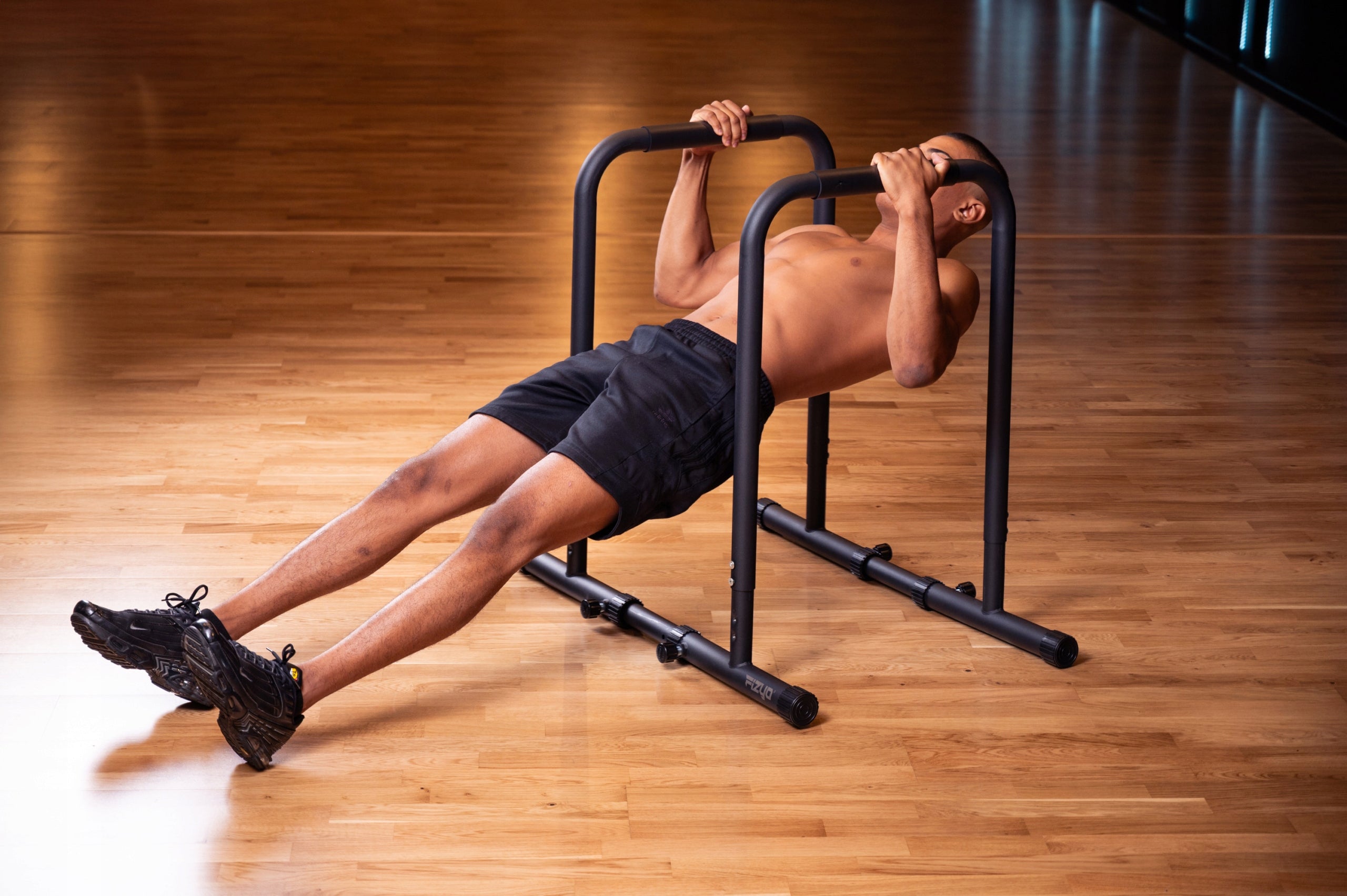 DIP EXERCISE HANDRAILS HIGH TRAINING STABLE ADJUSTMENT 105CM FIZYO Maximum user weight 250 kg