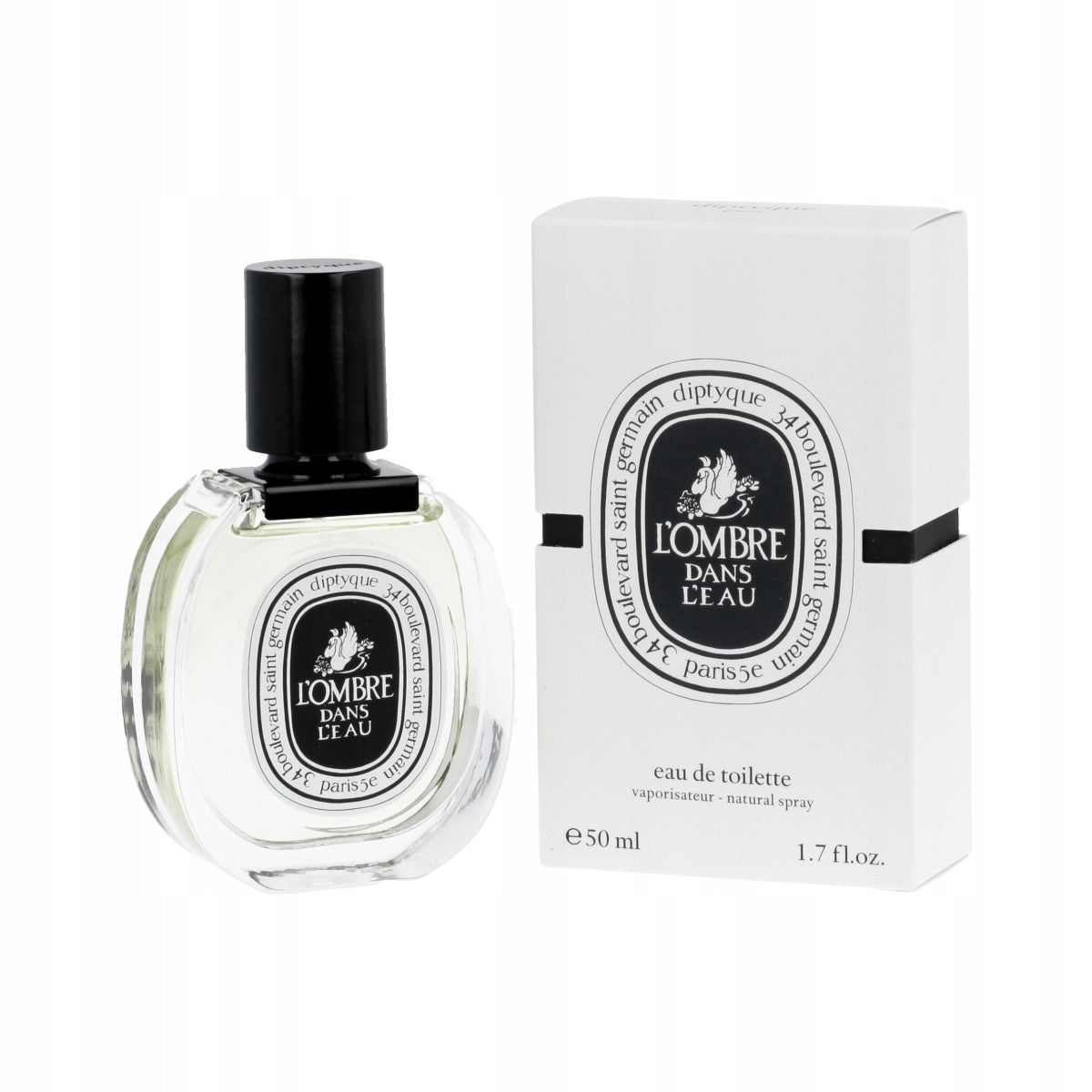 DIPTYQUE L'Ombre Dans L'Eau Eau de Toilette EDT 50ml Brand Diptyque