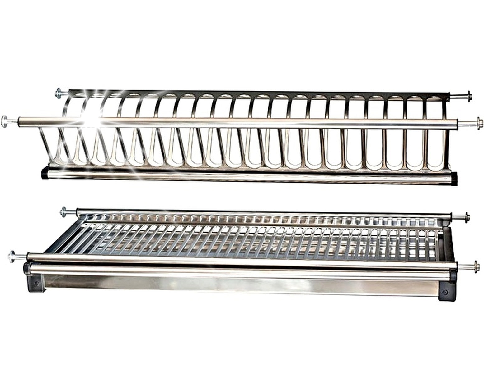 DISH DRAINER FURNITURE DRYER -STAINLESS 90