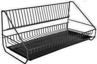 DISH DRYER 1 TIER,BLACK