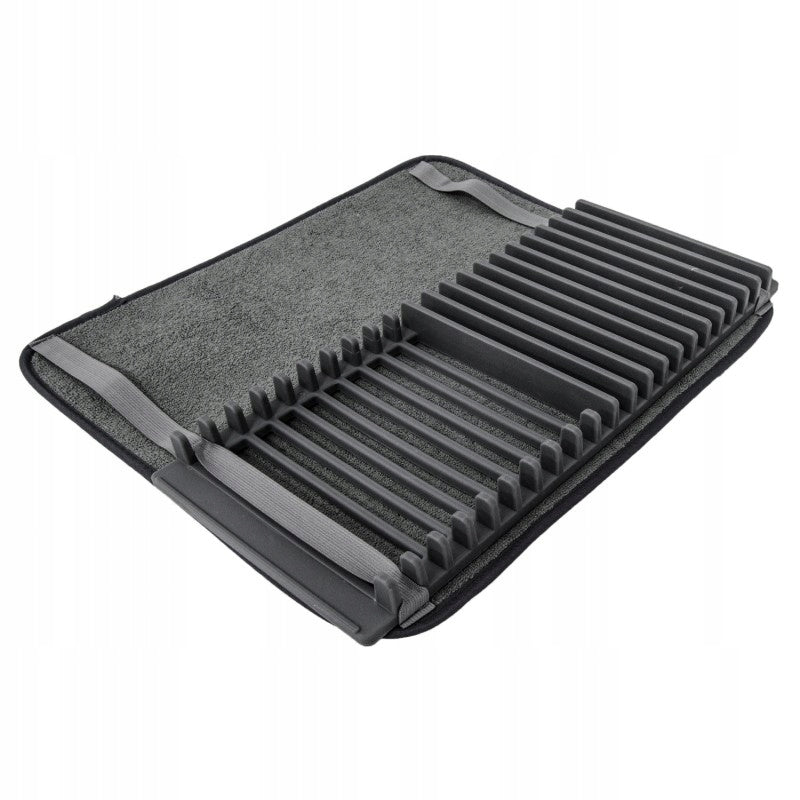 DISH DRYER WITH ABSORBENT MAT FOLDING 43x37cm Brand TR