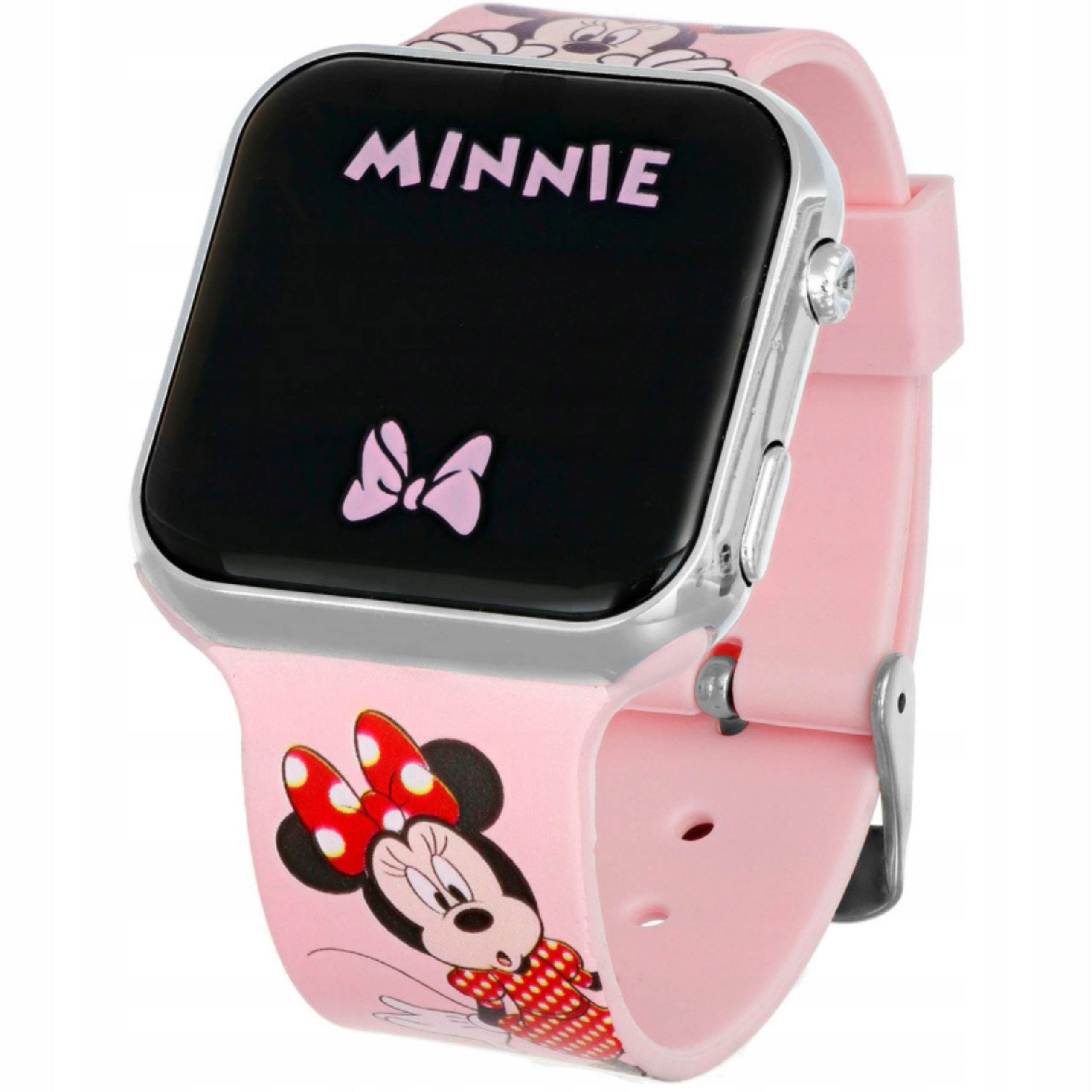 DISNEY Minnie Mouse DIGITAL LED Wristwatch Girls Date and Time Packaging status original