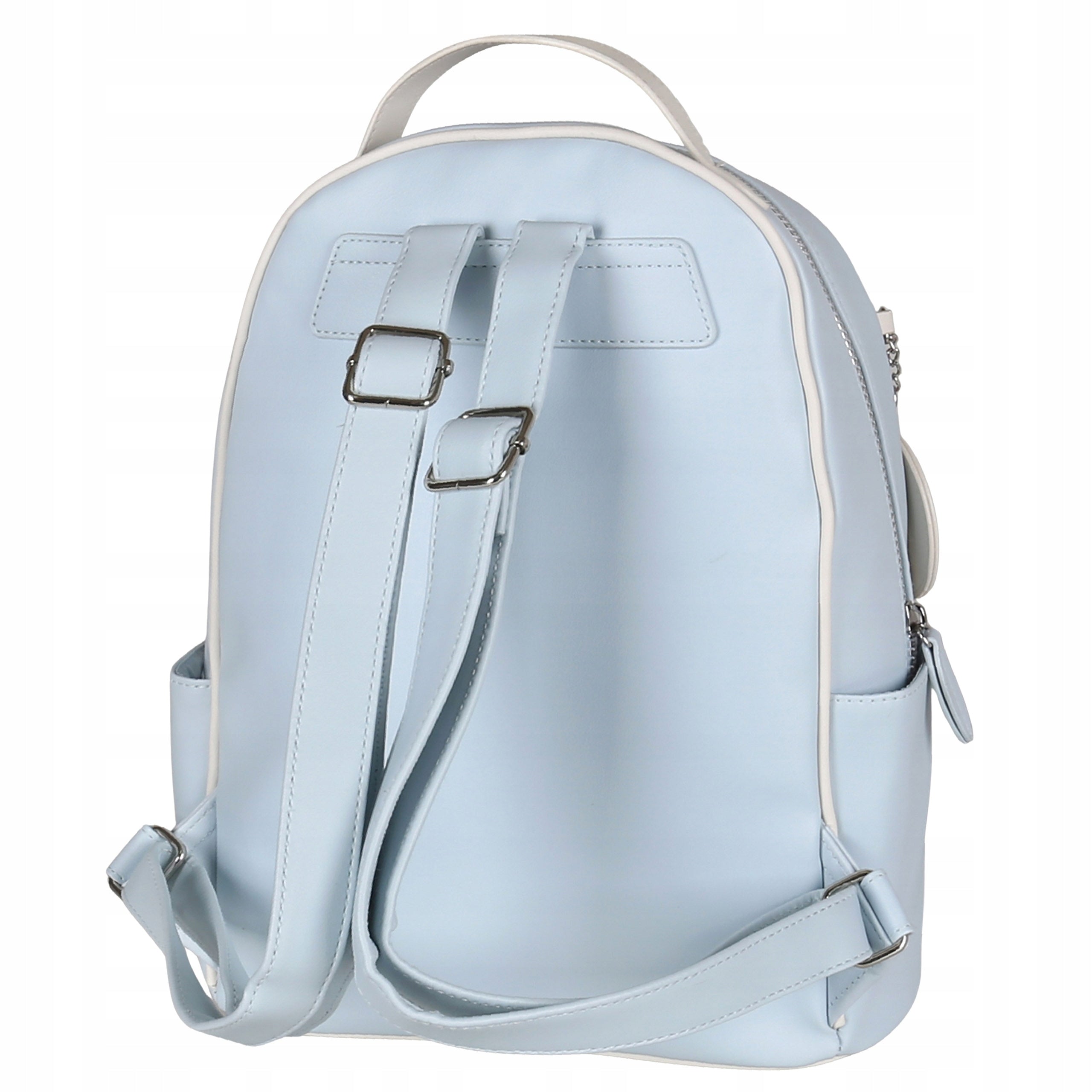 DISNEY Stitch ECO-LEATHER YOUTH backpack, ROOMY women's urban backpack Brand Disney