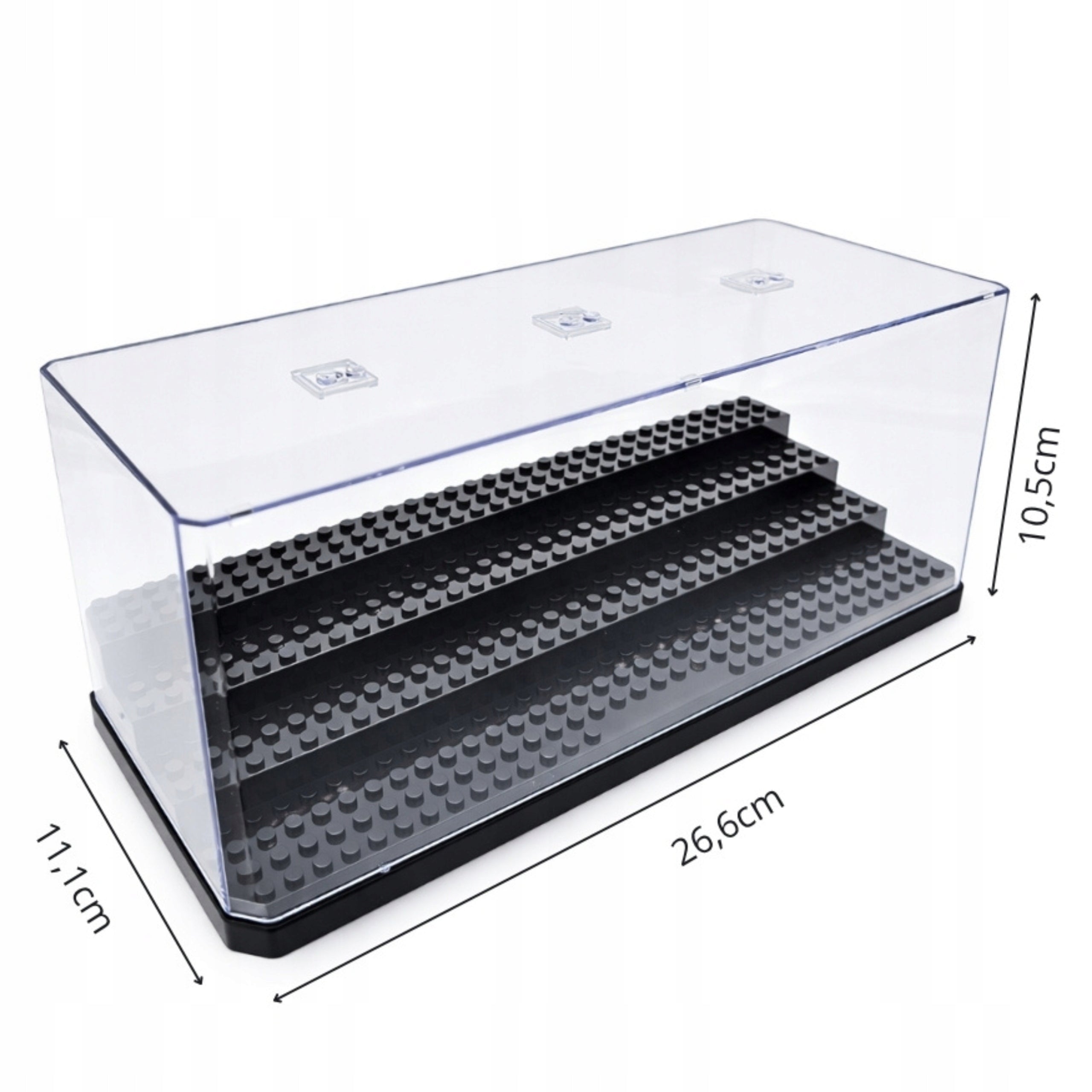 DISPLAY CASE FOR LEGO FIGURINES LARGE COLLECTOR'S DISPLAY CASE FOR BLOCKS Manufacturer code DisplayCaseBlackL