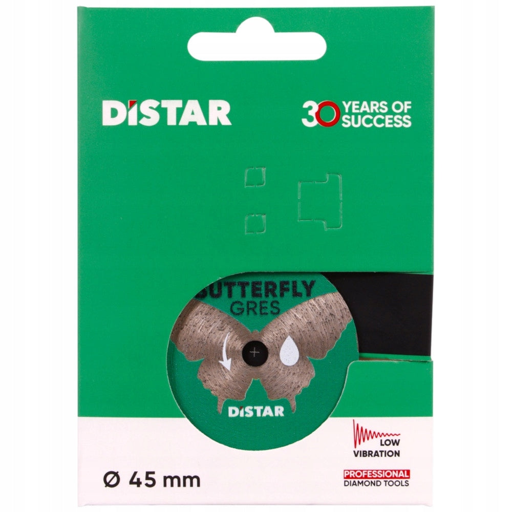 DISTAR DIAMOND CUTTING DISC 45x0,6x8F FOR BUTTERFLY TILE STONEWARE EAN (GTIN) 4820245286023