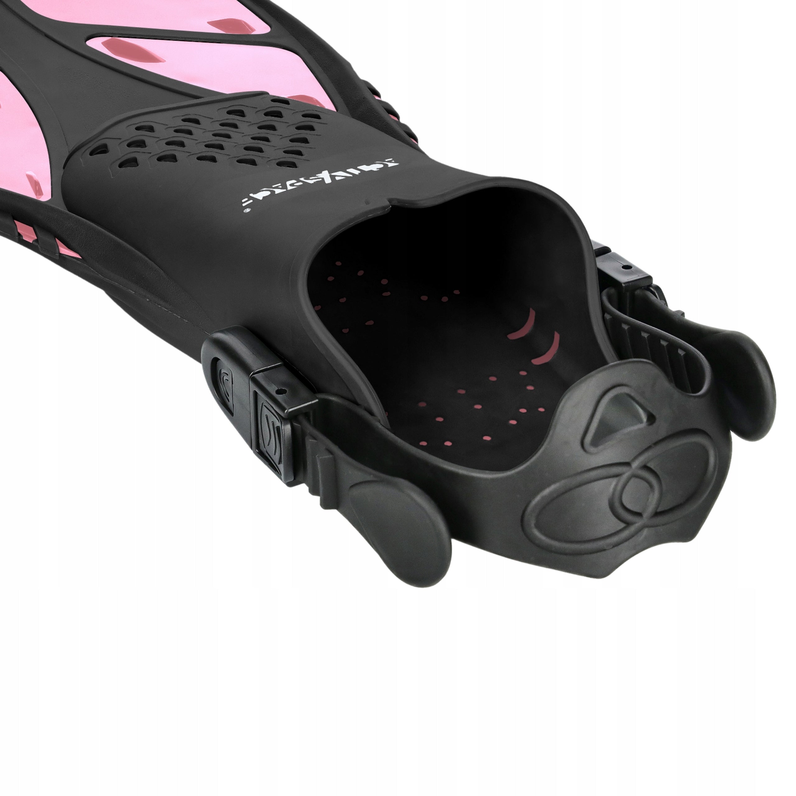 DIVING FINS SNORKELING ADJUSTABLE SHORT 37-42 Model Płetwy do nurkowania pływania snorkelingu paskowe