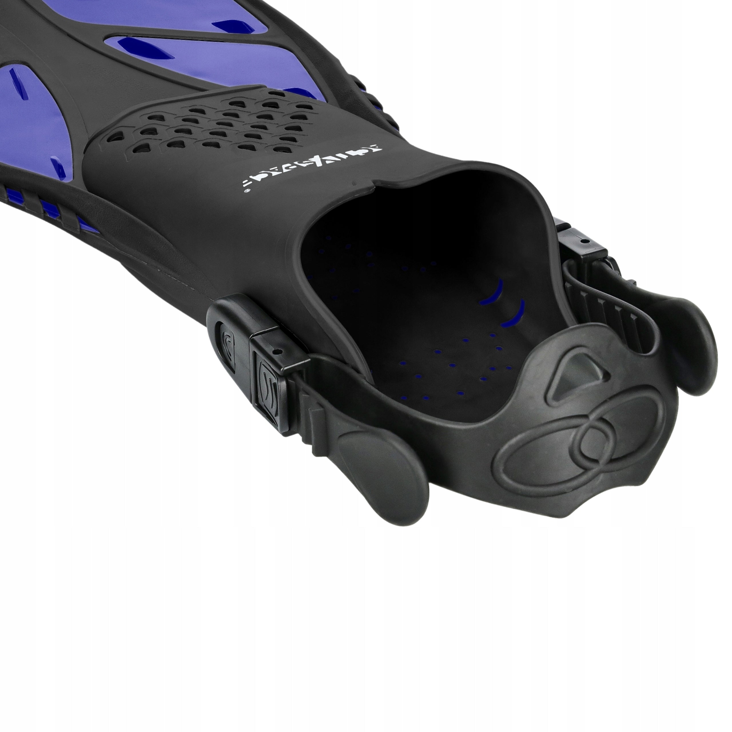 DIVING FINS SWIMMING SNORKELING ADJUSTABLE FOR HOLIDAYS SWIMMING POOL 43-47 Model Płetwy do nurkowania pływania snorkelingu paskowe