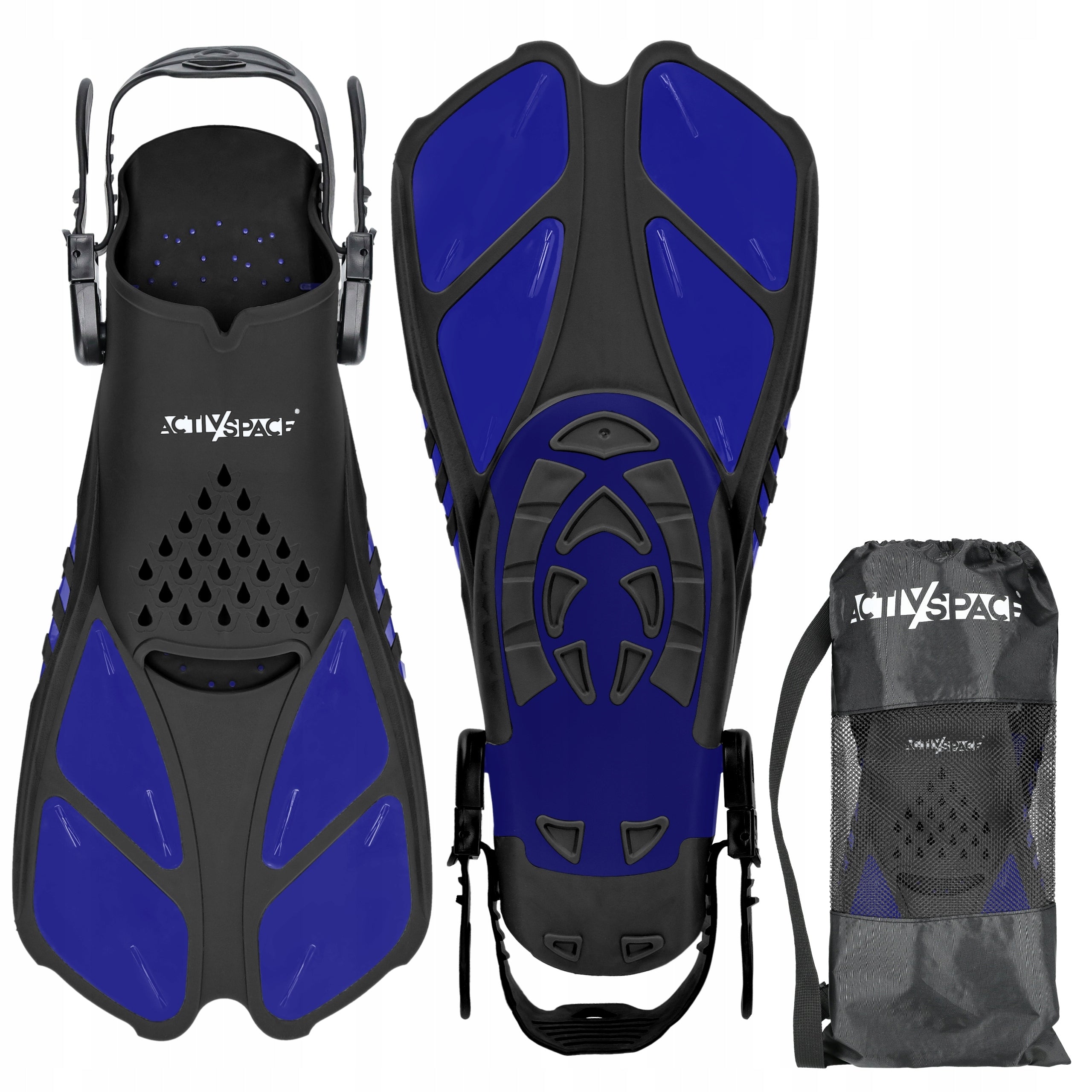 DIVING FINS SWIMMING SNORKELING ADJUSTABLE FOR HOLIDAYS SWIMMING POOL 43-47