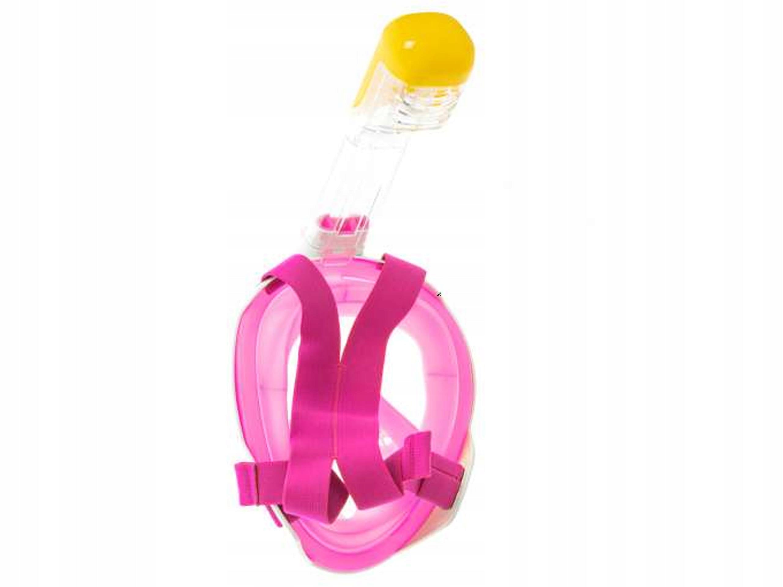 DIVING MASK FOLDING FULL FACE S/M FOR DIVING SWIMMING Color pink