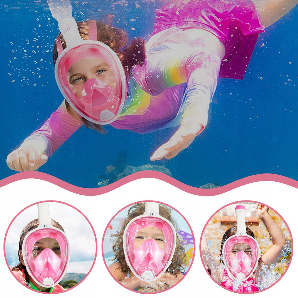 DIVING MASK FOLDING FULL FACE S/M FULL FACE WATER POOL Brand MEMFLOW