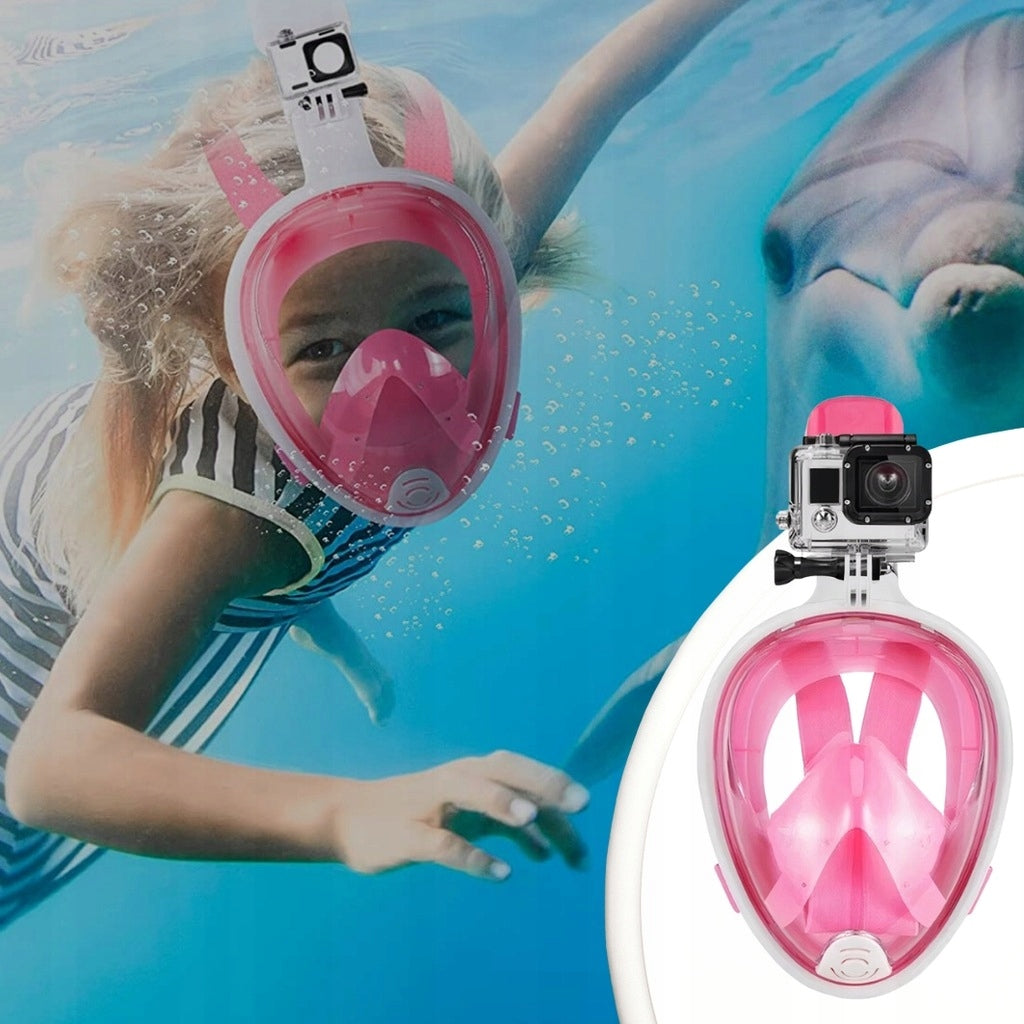 DIVING MASK FOLDING FULL FACE S/M FULL FACE WATER POOL Model MASKA PREZENT